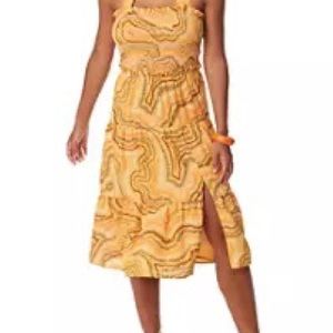 Sam Edelman
Women's Jennie Smocked Dress in Apricot size XS NWT